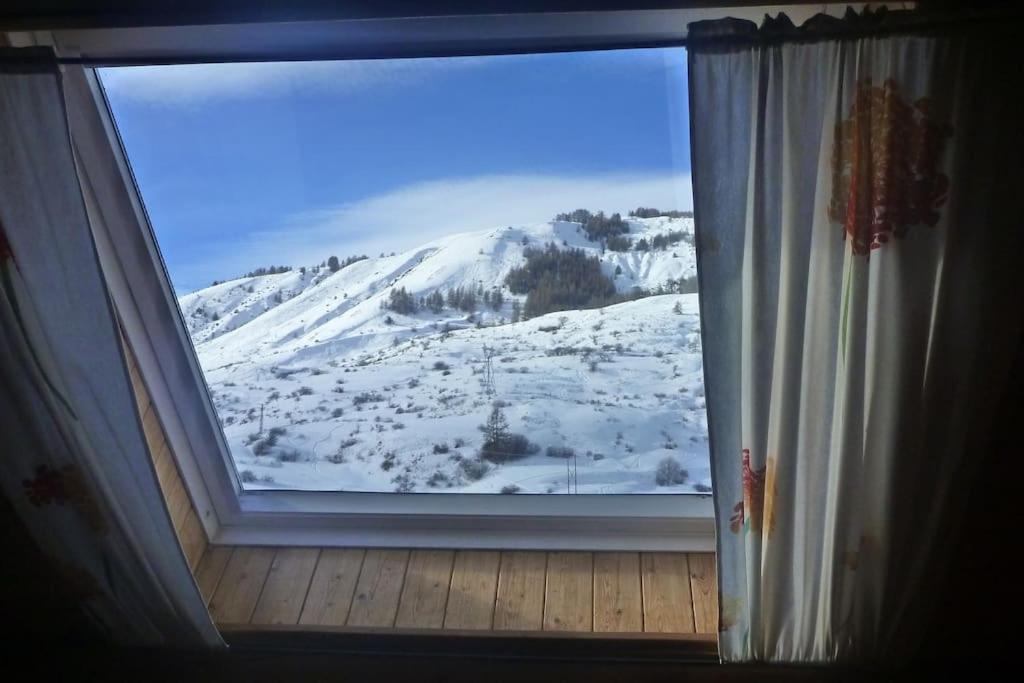 Appartement Duplex Avec Belle Terrasse Au Pied Des Pistes à Vars  Extérieur photo